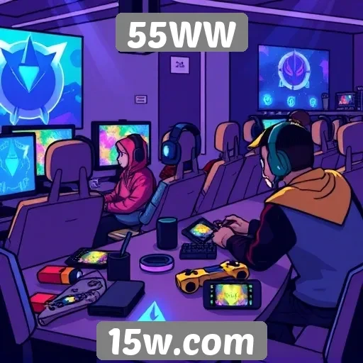 Explorando a comunidade de gamers no site 55WW